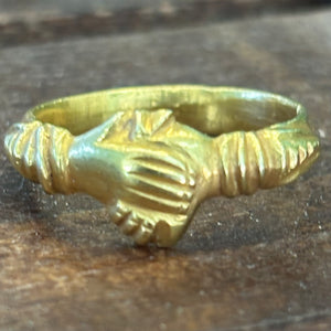 1715 Spanish Plate Fleet Shipwreck - Gold "Fede" ring.