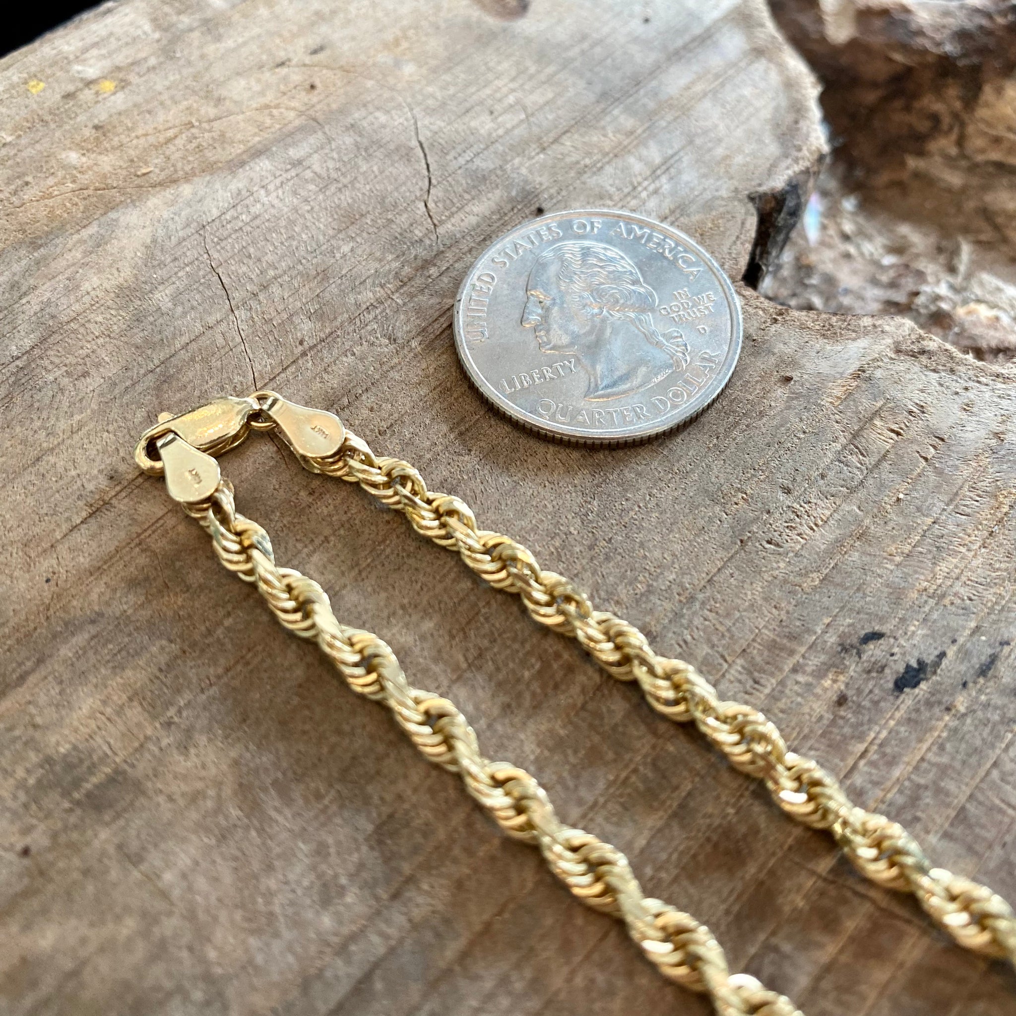Gold Rope Chain 20