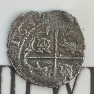 San Jose "Panama" Shipwreck 1631 - 4 Reales - Grade 2 - Full Date (1630)