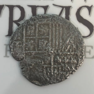 San Jose "Panama" Shipwreck 1631 - 4 Reales - Grade 2 - Full Date (1630)