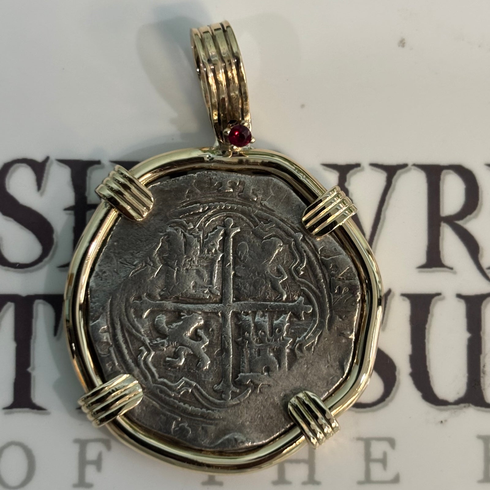 Authentic Spanish Cob - Private Collection - 4 Reales - Grade 1 - Assayer "O"