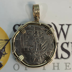 Authentic Spanish Cob - Private Collection - 4 Reales - Grade 1 - Assayer "O"