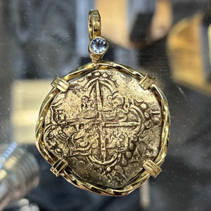 Nuestra Senora de Atocha Shipwreck - 8 Reales -  Assayer "T" Tapia