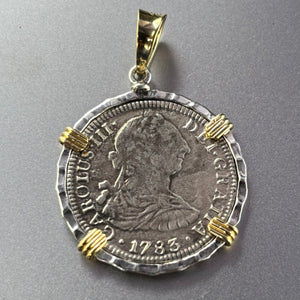 El Cazador - 2 Reales  - Dated 1783  - Grade Fine Plus