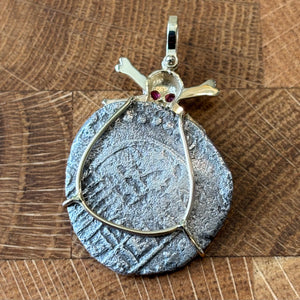 San Jose (Panama) Shipwreck 1631 - 4 Reales - Reversed lions and castles - Assayer "P"