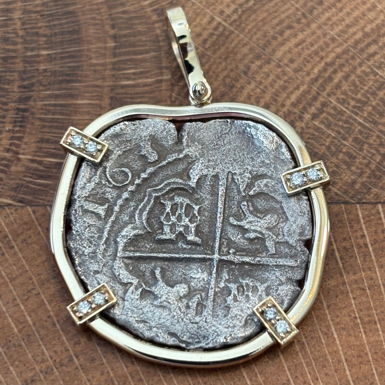 San Jose "Panama" Shipwreck 1631 - 4 Reales - Grade 2 - Full Date (1630)