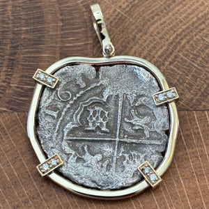 San Jose "Panama" Shipwreck 1631 - 4 Reales - Grade 2 - Full Date (1630)