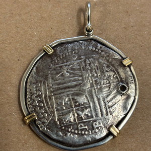 Private Collection Spanish Cob - 8 Reales - Assayer "B" (1591-1610) - Atocha Era