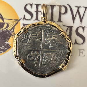 Nuestra Señora de Atocha Shipwreck - 8 Reales - Grade 1 - Assayer "Q"