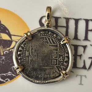 Nuestra Señora de Atocha Shipwreck - 2 Reales - Grade 1 - Assayer "B"