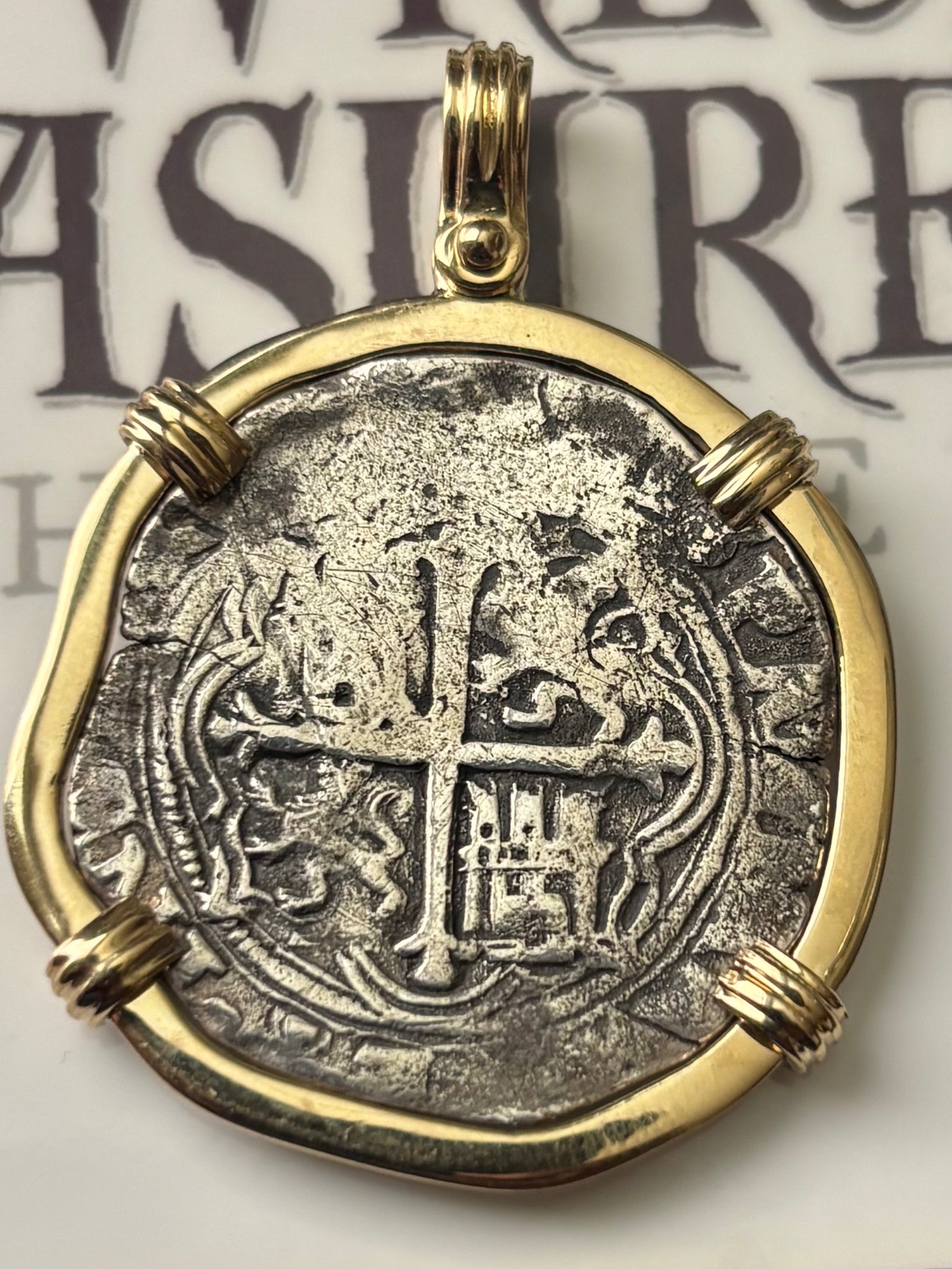 Nuestra Señora de Atocha Shipwreck - 4 Reales - Grade 1 - Assayer "O" (1579-1589)