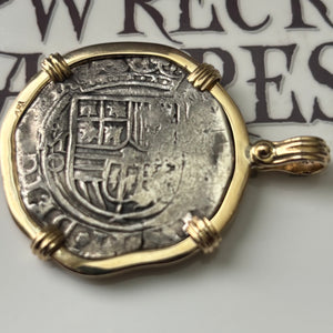 Nuestra Señora de Atocha Shipwreck - 4 Reales - Grade 1 - Assayer "O" (1579-1589)