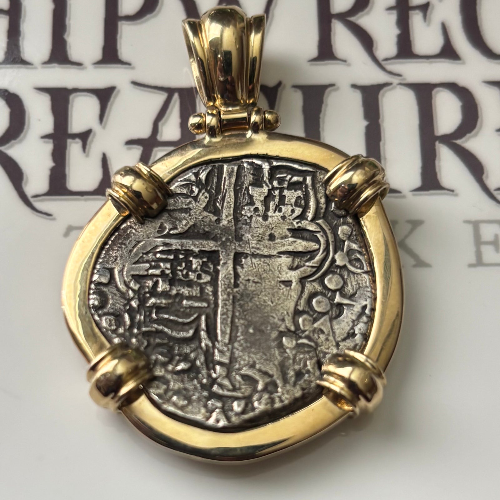 Nuestra Señora de Atocha Shipwreck - 4 Reales - Grade 1 - Assayer "T" (1618-1621)