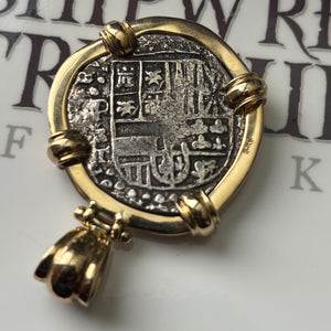 Nuestra Señora de Atocha Shipwreck - 4 Reales - Grade 1 - Assayer "T" (1618-1621)