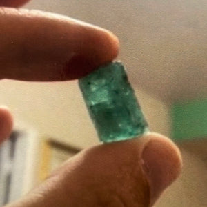 1715 Fleet Uncut Colombian Shipwreck Emerald  - 25.02 Carats