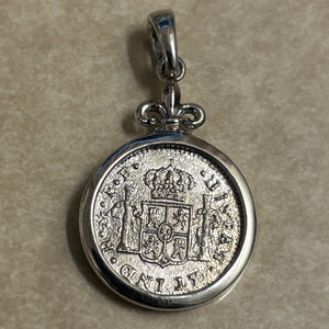 El Cazador Shipwreck - 1/2 Reales - Dated 1782 - Mint