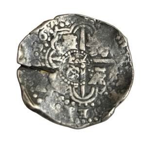 La Capitana Shipwreck - 8 Reales - Date: 1649 - Assayer: "Z" (1647-1649) Rare coin