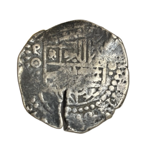 La Capitana Shipwreck - 8 Reales - Date: 1649 - Assayer: "Z" (1647-1649) Rare coin