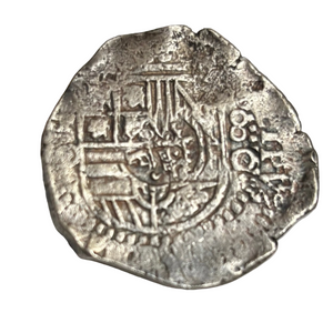 La Capitana Shipwreck - 8 Reales  - Assayer: "E" (1651-1679)