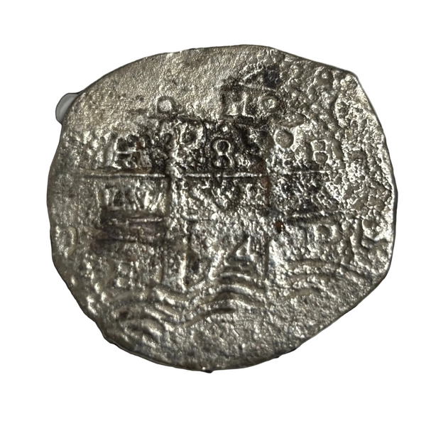 La Capitana Shipwreck - 8 Reales - Date: 1654 - Assayer 