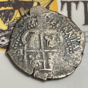 La Capitana Shipwreck - 8 Reales - Date: 1652 - Assayer: "E" (1652-1679)