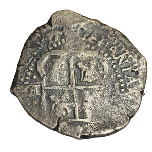 La Capitana Shipwreck - 8 Reales - Date: 1652 - Assayer: "E" (1652-1679)