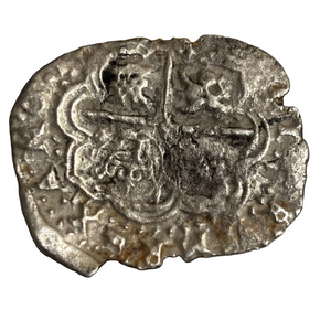 La Capitana Shipwreck - 8 Reales - Date: Not Visible - Assayer "Z" (1647-1649)  Rare