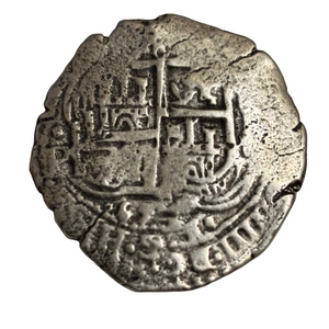 La Capitana Shipwreck - 8 Reales - Date: X65X - Assayer: "E" (1651-1679)