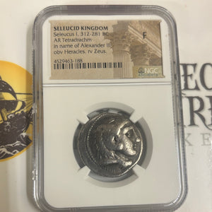 Ancient Greek - AR Tetradrachma - Alexander the Great - Circa (312-281) BCE - Seleucid Empire