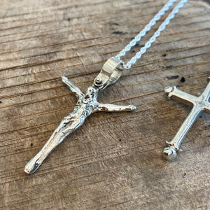 Atocha Silver Crucifix Pendant
