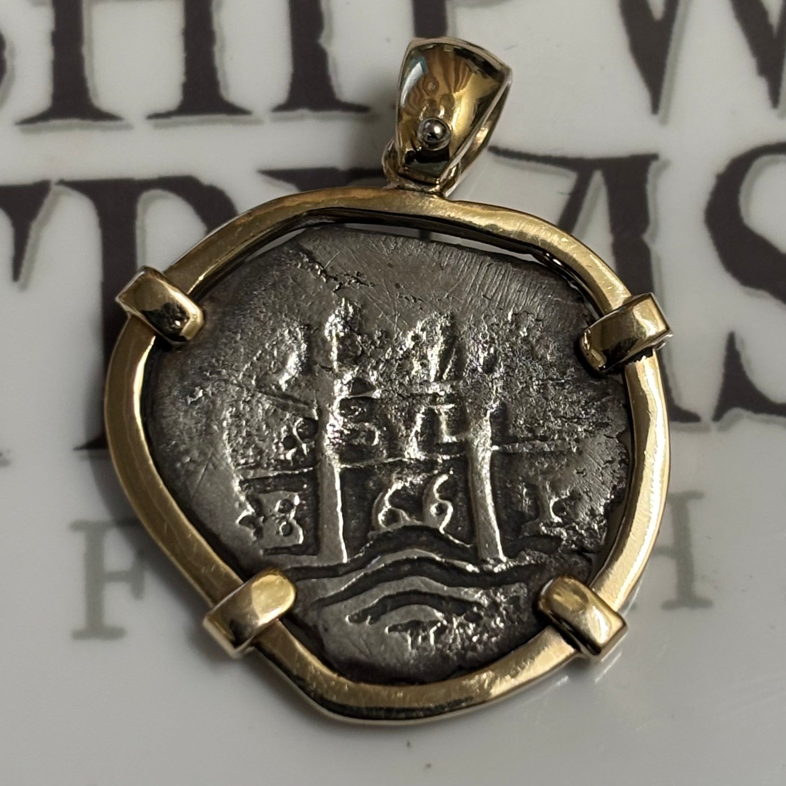 Santa Maria de la Consolation Shipwreck  (Isla de Muerto or Isle of the dead) - 1 Reales - Dated:  1666