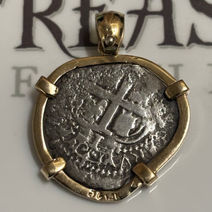 Santa Maria de la Consolation Shipwreck  (Isla de Muerto or Isle of the dead) - 1 Reales - Dated:  1666