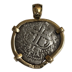 Santa Maria de la Consolation Shipwreck  (Isla de Muerto or Isle of the dead) - 1 Reales - Dated:  1666