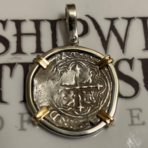 Authentic Private Collection Spanish cob - 1 Reales - Mexico mint