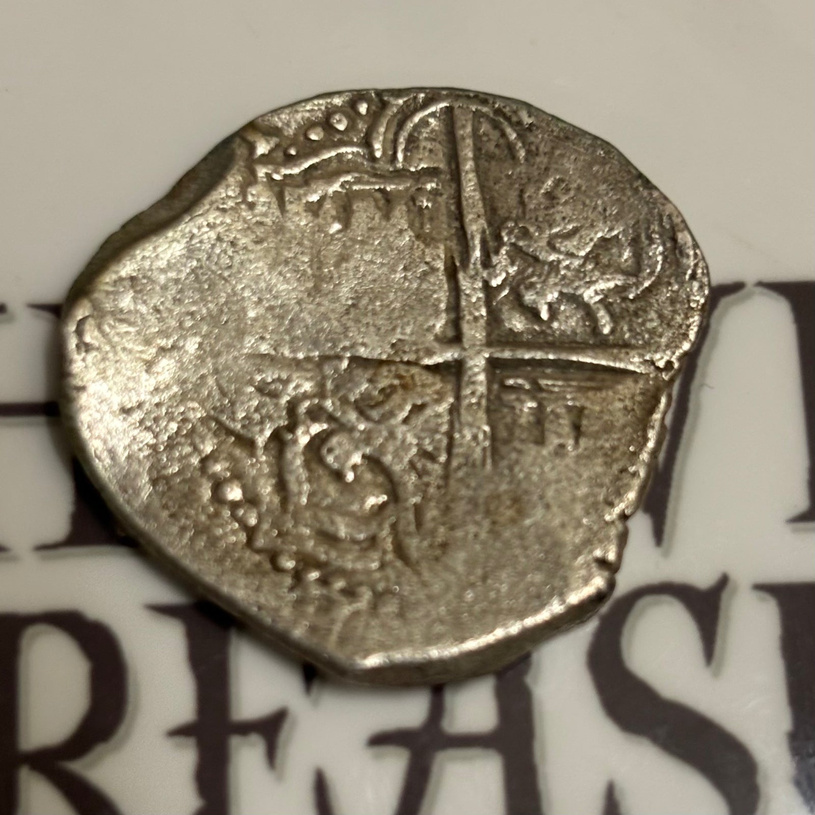 Nuestra Señora de Atocha Shipwreck - 4 Reales - Grade 2 - Assayer "Q" (1612-1616)