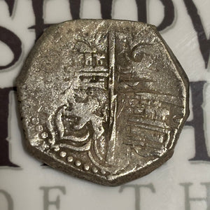 Nuestra Señora de Atocha Shipwreck - 4 Reales - Grade 1 - Assayer "Q" (1612-1616)