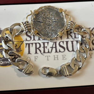 La Capitana Shipwreck - 8 Reales - Dated: 1649 - Assayer: "O" (1649-1651)