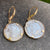 El Cazador Shipwreck - Two 1/2 Reales Coins - Dated 1780 and 1783 - Ear Ring set