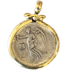 Ancient Greek - Athena + Nike - AR Tetradrachma - Circa: 205-155 BCE