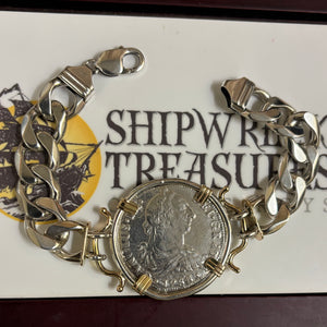 El Cazador Shipwreck - 8 Reales - Dated 1783 - Grade Fine Plus