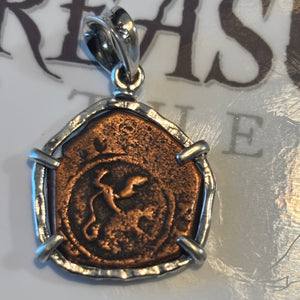 Authentic Spanish Maravedis Copper Coin - Minted in Burgos, Spain