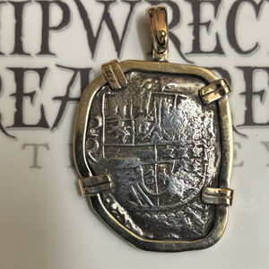 Nuestra Señora de Atocha Shipwreck - 8 Reales - Grade 1 - Assayer "Q" (1612-1616)