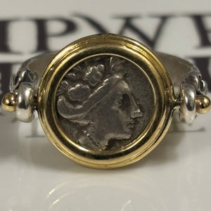 Ancient Greece - AR Tetrobol - "Histiaia". Circa 340-330 BC
