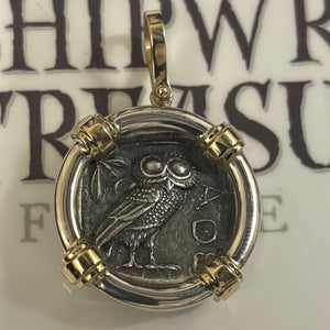 Ancient Greek - AR Tetradrachma - Athena and Owl - Circa 440-404 BCE