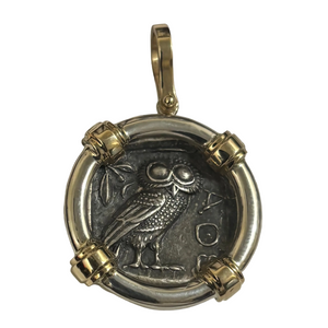 Ancient Greek - AR Tetradrachma - Athena and Owl - Circa 440-404 BCE
