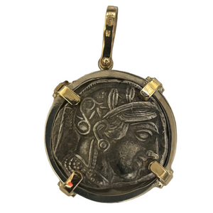Ancient Greek - AR Tetradrachma - Athena and Owl - Circa 440-404 BCE