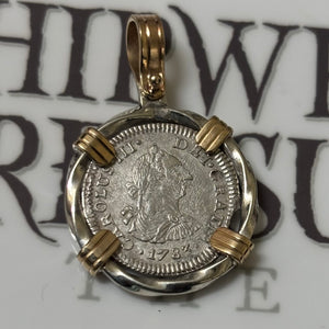 El Cazador Shipwreck - 1/2 Reales -  Dated 1783