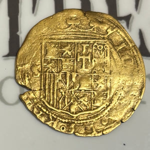 Spanish Gold Escudos - Minted in Seville, Spain - Circa 1543
