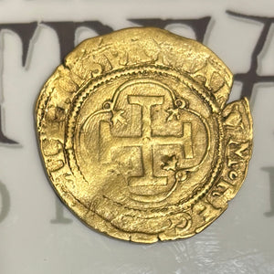 Spanish Gold Escudos - Minted in Seville, Spain - Circa 1543