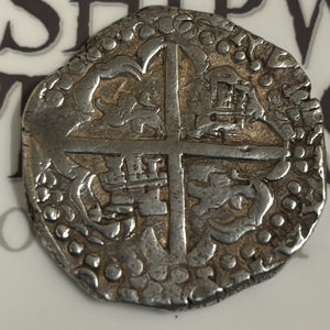 Authentic Spanish Cob - 8  Reales - "Private Collection Series" - Unidentified shipwreck